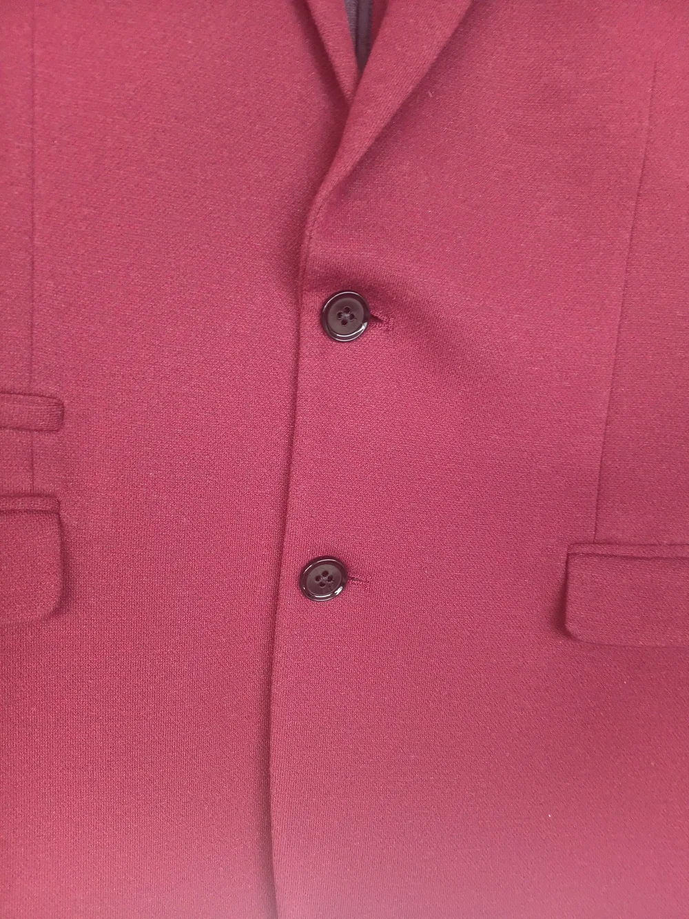 Express Men's Dark Burgundy Two-Button Blazer.slim Fit. Exelent Condition.
